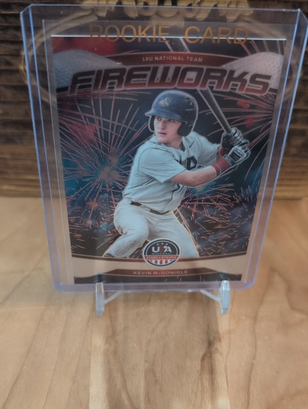 2026 Team USA Kevin Mcgonigle Fireworks Rookie Card Tigers